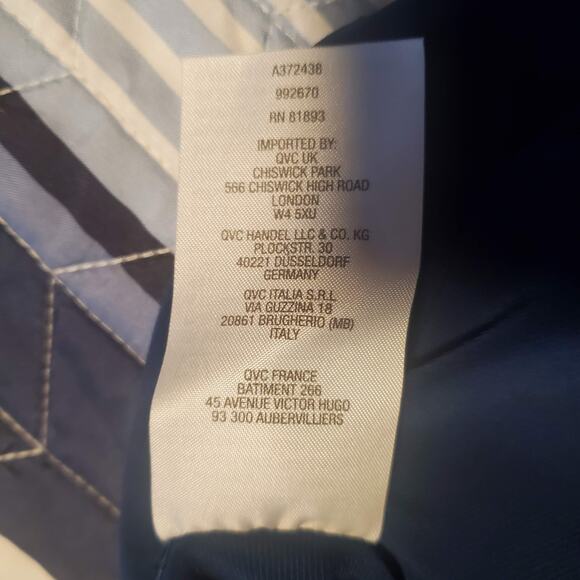 Susan Graver Essentials Size 3X Navy Liquid Knit 3/4 Sleeve V Neck Top Casual - Picture 6 of 9